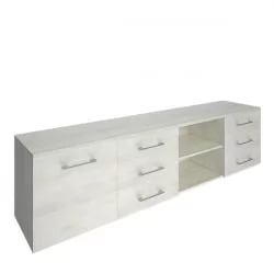 Тумба модульная четырехсекционная ЙАЛТА ЛТ-ТС 4.1Р Снежная Патина / YALTA LT-TS 4.1R