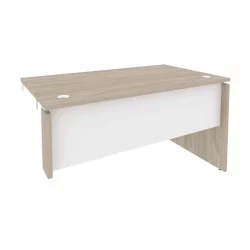 Стол-приставка правый к опорным элементам ОНИКС О.СПР-3.8Р Дуб Аттик/Белый / ONIX O.SPR-3.8R