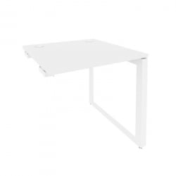 Стол-приставка на О-образном м/к к опорным элементам ОНИКС О.МО-СПР-0.8 Белый Бриллиант / ONIX O.MO-SPR-0.8