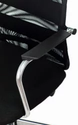 Кресло оператора Бюрократ КБ-5М/СЛ/БЛАCК / KB-5M/SL/BLACK