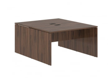 Рабочая станция ЕДИС ЕД2СТ 1380 Дуб Денвер темный Черный / EDIS ED2ST