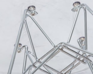 Стул обеденный ДОБРИН ДСР CАСПЕР (ножки хром, цвет прозрачный) 4 шт / DOBRIN DSR CASPER