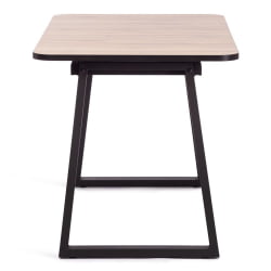 Раздвижной стол МАЛТИДО Дуб Вотан/черный / MALTIDO