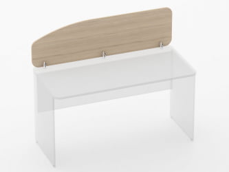 Экран разделительный Глассй 5.12.14 Венге / Glassy