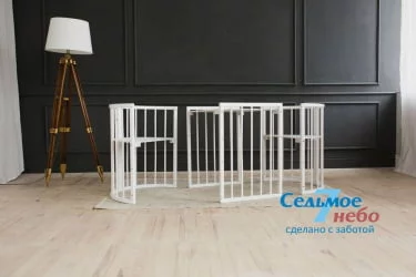 Люлька для новорожденных Меррй Хаппй 01 Белая / Merry Happy