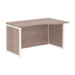 Стол письменный правый КСТЕН-КП КСКПCЕТ 149Х Р Дуб Сонома Белый / XTEN-QP XQPCET 149H R