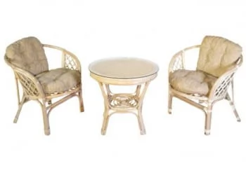 Комплект Багама дуэт, подушки светлые обычные Бахама13 натуральный / Bahama13