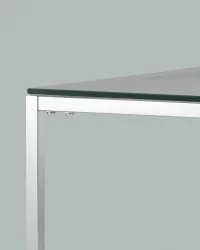 Журнальный стол ТАУН 120кс60 Серебро / 120x60