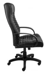 Кресло АВ 104 (Аналог Атлант) кож/зам черный / AV