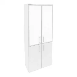Шкаф высокий широкий ОНИКС О.СТ-1.2Р вхите Белый Бриллиант / ONIX O.ST-1.2R white