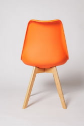 Стул со спинкой Еамес СC-034 Оранжевый / Eames SC-034