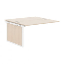 Стол промежуточный для рабочей станции КСТЕН-КП КСКПИВСТ 1414 Бук Тиара Белый / XTEN-QP XQPIWST