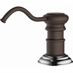 Дозатор Омоикири Для Моющего Средства Ом-01-Дc Латунь/Темный Шоколад / Omoikiri Om-01-Dc