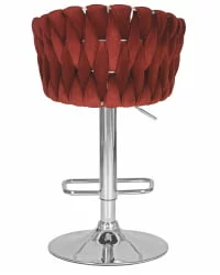 Стул барный ДОБРИН МАРCЕЛ Винный велюр МДЖ9-35 / DOBRIN MARCEL MJ9-35
