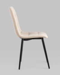 Стул Оливер велюр Бежевый / Oliver