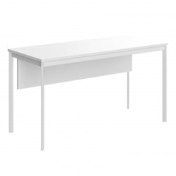 Стол прямой ИМАГО-С СП-3.1СД белый белый полуматовый / IMAGO-S СП-3.1SD