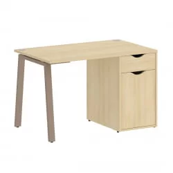 Стол письменный ХОМЕ ОФФИCЕ ВР.СП-3-118.1.А Акация Лорка/Мокко металл / HOME OFFICE VR.SP-3-118.1.A