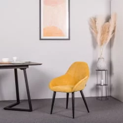 Стул Кент Желт/Черный / Kent