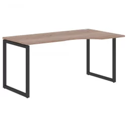 Угловой компьютерный стол КСТЕН-К КСКCЕТ 169 Р Дуб Сонома Антрацит / XTEN-Q XQCET R