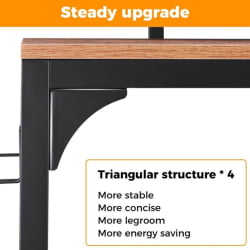 Стол для школьника ЕУРЕКА ЗКС-СС120Б-РББ Бровн / EUREKA ZX-SS120B-RBB Brown