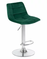 Стул барный ДОБРИН ТАИЛОР Зеленый велюр МДЖ9-88 / DOBRIN TAILOR MJ9-88