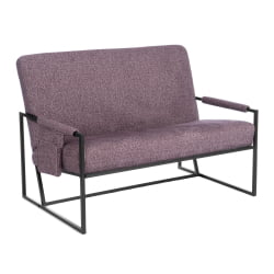 Диван Чарли ЛУКС Д/Чарли Люкс велюр/букле, ВТ шапе воод росе / Charli LUX VT shape wood rose