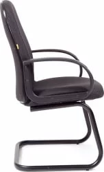 Кресло для посетителя CХАИРМАН 279 В (В) ДжиПи (ДЖП) черно-серый / CHAIRMAN (V) (JP)