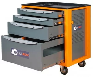 Тележка инструментальная ТБС-4 оранжевый / TBS-4