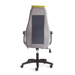 Кресло АВИАТОР флок, ткань , коричневый/бежевый/серый, 6/7/В-12 / AVIATOR 6/7/W-12