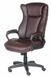 Кресло Адмирал УЛТРА кож.зам коричневый / ULTRA
