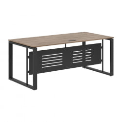 Стол руководителя ЕНИО ЕСТ 189М Кария Пальмира/Антрацит / ENIO EST 189M