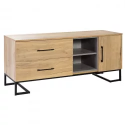 ТВ тумба Лофт (ТВ) Дуб натур/Бетон / Loft