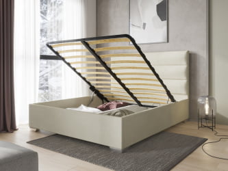 Кровать Вивиен 80кс200 велюр Севен 115 / Vivien 80x200 Seven