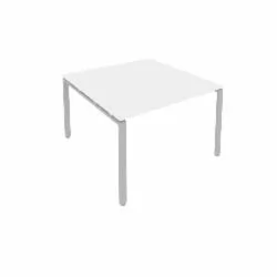 Переговорный стол (1 столешница) Метал Сйстем Б.ПРГ-1.2 Белый/Серый / Metal System