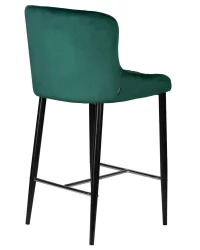 Стул барный ДОБРИН CХРИСТИАН 75 Зеленый велюр В108-64 / DOBRIN CHRISTIAN V108-64
