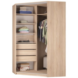 Шкаф-купе ЙА-230х1400-718-2(Венге-ДМ-Д6Д5) / YA-230х1400-718-2(Венге-ДМ-D6D5)