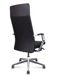 Кресло руководителя СИЕНА М кожа Черный / M