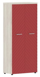 Гардероб Торр ЛУКС ТЛCВ 85 Сосна Эдмонд Красный / Torr LUX TLCW