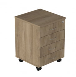 Тумба подкатная с замком Р.Т-4 ЗЦ Дуб Кронберг