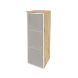 Шкаф средний узкий правый ОНИКС О.СУ-2.4Р(Р) Тиквуд Светлый / ONIX O.SU-2.4R(R)