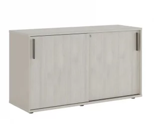 Тумба с раздвижными фасадами Нев Лине НЛН36334621 Дуб шамони светлый / New Line NLN36334621