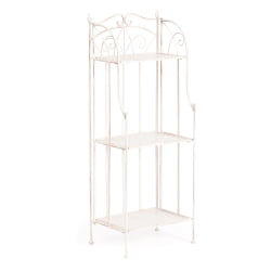 Этажерка Сеcрет Де Маисон Елиса (ПЛ08-10337) стальной сплав, античный белый, 41,50х20х108 см / Secret De Maison Elisa (PL08-10337)
