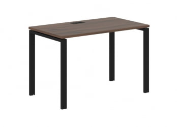 Стол письменный ЕДИС ЕУСТ 1167 Дуб Денвер темный Черный / EDIS EUST