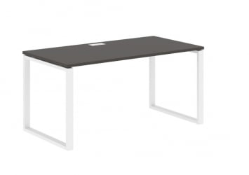 Стол письменный ЕДИС ЕКСТ 1580 Мокко Белый / EDIS EQST