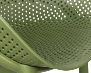 Кресло ДОБРИН ЛОНЗО (зеленый хаки (Г-17) c УФ-защитой) 4 шт / DOBRIN LONZO (G-17) c