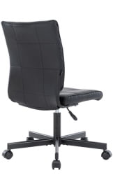 Кресло для персонала Еверпроф ЕП-300 Экокожа Черный / Everprof EP-300