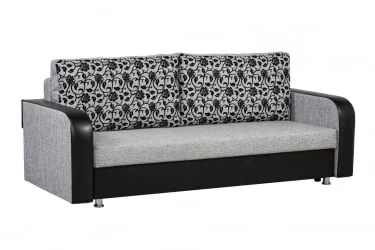 Диван с металлическими ножками Юпитер 2 Аслан серый