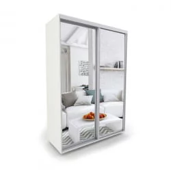 Шкаф Акцент-Сим З 1400х600 Выбеленное дерево