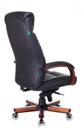 Кресло руководителя Бюрократ Т-9922ВАЛНУТ/БЛАCК / T-9922WALNUT/BLACK