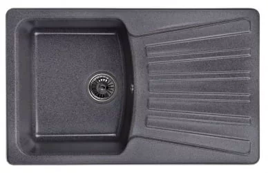 Кухонная мойка ГРАНУЛА 8001 Графит / GRANULA